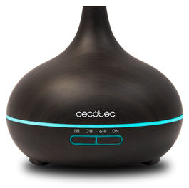Cecotec Pure Aroma 300 Yin Humidificador Ultrasónico 0.3 L Negro, Madera 10 W