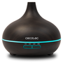 CECOTEC Pure Aroma 300 Yin Humidificador Ultrasónico Negro y Madera