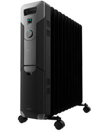 Cecotec 05885 Radiador de Aceite Eléctrico Calefactor Interior Negro 2500 W