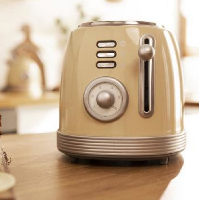 Cecotec Vintage 800 Tostadora Amarilla 850W Cecotec Vintage 800 Tostadora Amarilla 850W