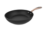 Cecotec 01281 Sartén Multiuso 24 cm Aluminio Forjado Antiadherente Platinum Plus Full Induction Mango Rosa
