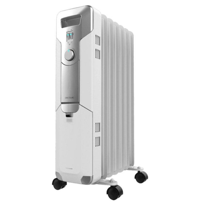 Cecotec ReadyWarm 7000 Space Radiador de aceite eléctrico 1500 W Blanco Cecotec ReadyWarm 7000 Space Radiador de aceite eléctrico 1500 W Blanco
