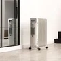 Cecotec Radiador de aceite ReadyWarm 11000 Space 2500 W Blanco