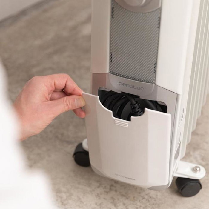 Cecotec Radiador de aceite ReadyWarm 11000 Space 2500 W Blanco