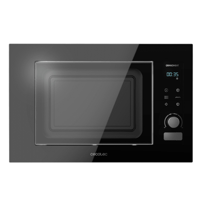 Cecotec 01383 Microondas con Grill Integrado 21 L 1200 W Digital Táctil Negro Cecotec 01383 Microondas con Grill Integrado 21 L 1200 W Digital Táctil Negro