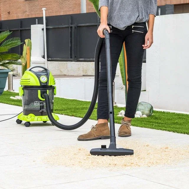 Cecotec Wet&Dry T Aspiradora de tambor Seca y húmeda 1200 W, 15 L, Sin bolsa Cecotec Wet&Dry T Aspiradora de tambor Seca y húmeda 1200 W, 15 L, Sin bolsa