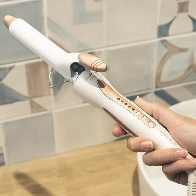 Rizador para el pelo cecotec bamba surfcare curly blanco