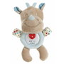 BigBuy Kids Peluche Rhinocéros et Chien avec Lumière et Musique - 24 cm