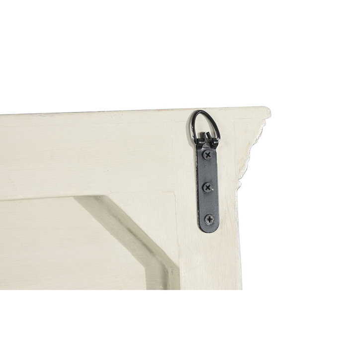 Home ESPRIT Miroir mural Gris clair Bois de manguier 96,5 x 8,5 x 142 cm Home ESPRIT Miroir mural Gris clair Bois de manguier 96,5 x 8,5 x 142 cm