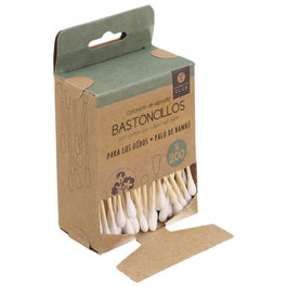Cosmetic Club 200 Bâtonnets Ouïe en Bambou