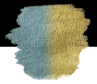 Finetec Premium pastille d'aquarelle nacrée Bleu Perle Oro