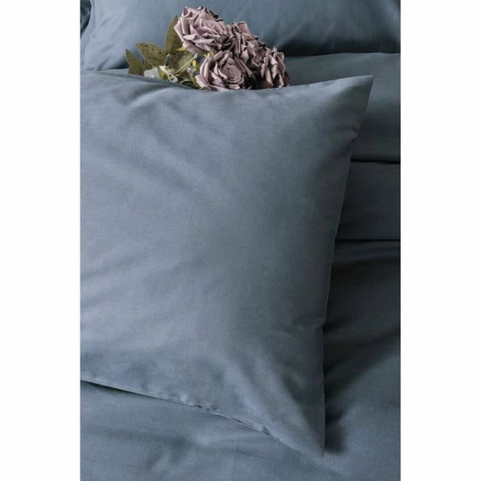 BigBuy Home Parure de couette en coton renforcé Anthracite 220 x 240 cm BigBuy Home Parure de couette en coton renforcé Anthracite 220 x 240 cm