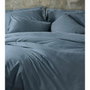 BigBuy Home Parure de couette en coton renforcé Anthracite 220 x 240 cm
