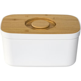 Joseph Joseph Boîte à pain avec couvercle en bambou
