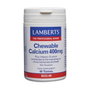 Lamberts Calcio Masticable 400mg 60 comprimés