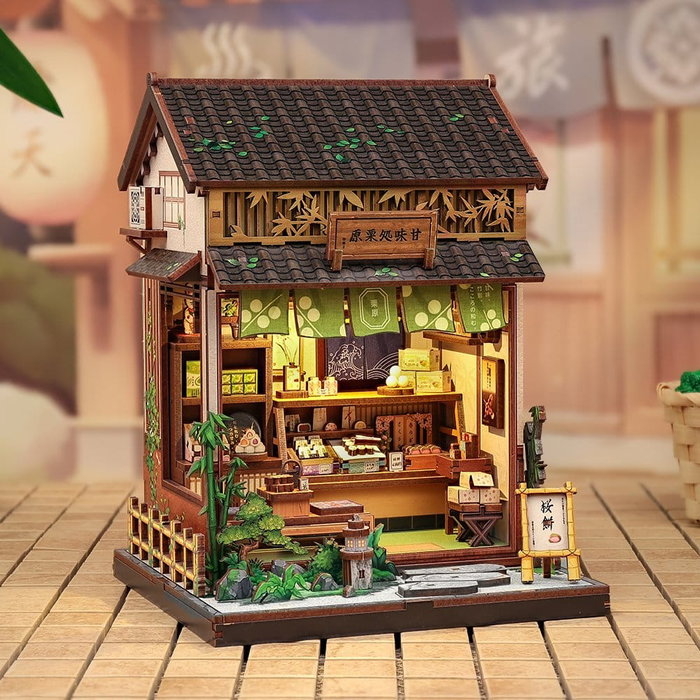 Maquette Miniature House Kanmi-dokoro Kurihara 19 x 15 cm