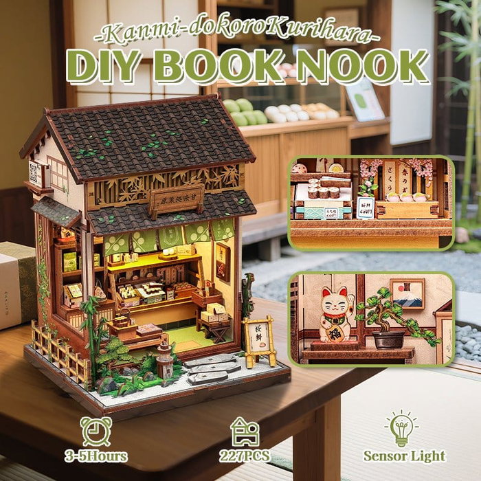 Maquette Miniature House Kanmi-dokoro Kurihara 19 x 15 cm