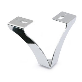 Q&Q Pata Metálica Vinet Pied de meuble finition chrome hauteur 100