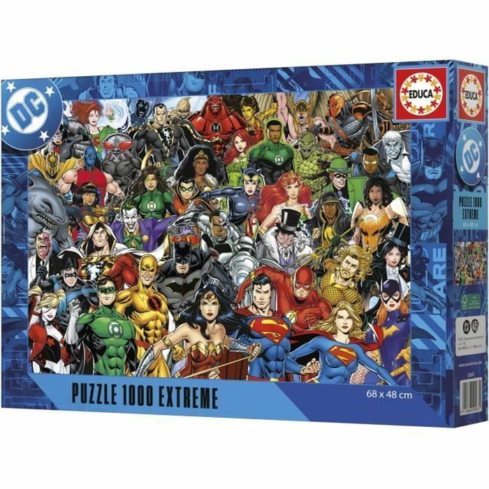 Educa Puzzle Justice League DC Comics 1000 pièces Educa Puzzle Justice League DC Comics 1000 pièces
