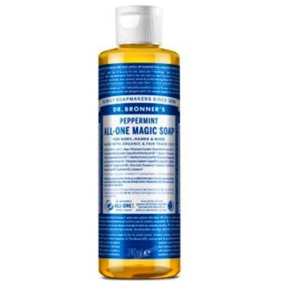 Dr. Bronner's Savon Liquide Menthe 240ml Dr. Bronner's Savon Liquide Menthe 240ml