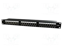 GEMBIRD Panneau de brassage Cablexpert 24 ports RJ45 Cat 5e 1U