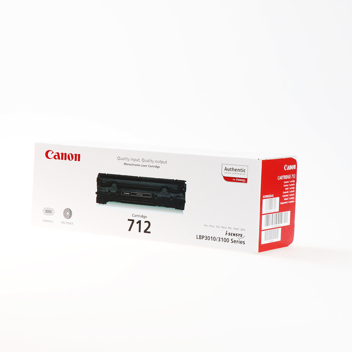 Canon Cartouche Toner 712 / 1870B002 Noir pour imprimantes Canon Cartouche Toner 712 / 1870B002 Noir pour imprimantes