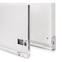 Emuca Tiroir extérieur Vertex avec réglage 3D, hauteur 242 mm, 60 kg, blanc