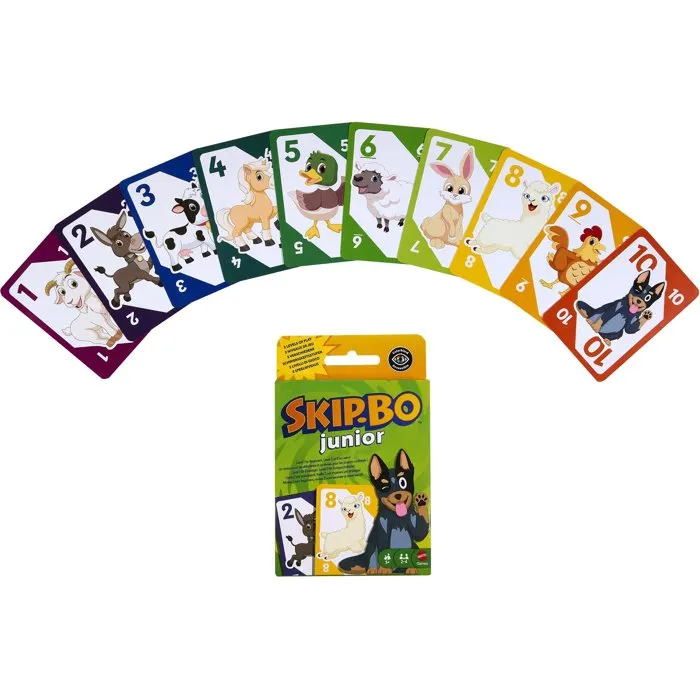 Mattel Games Skip-Bo Junior JTP66