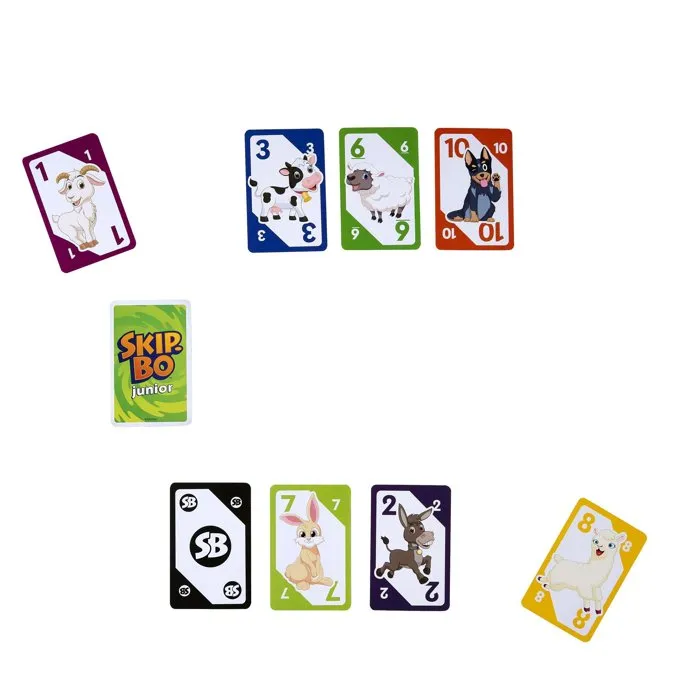 Mattel Games Skip-Bo Junior JTP66