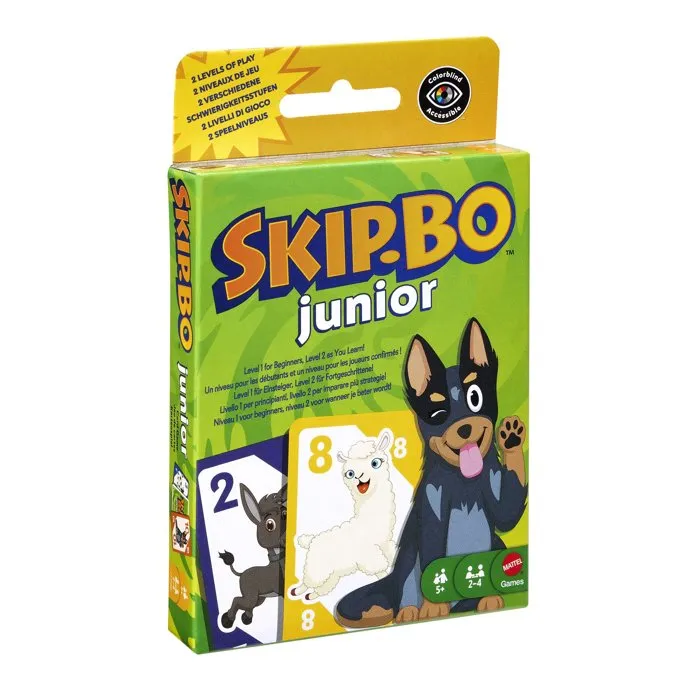 Mattel Games Skip-Bo Junior JTP66