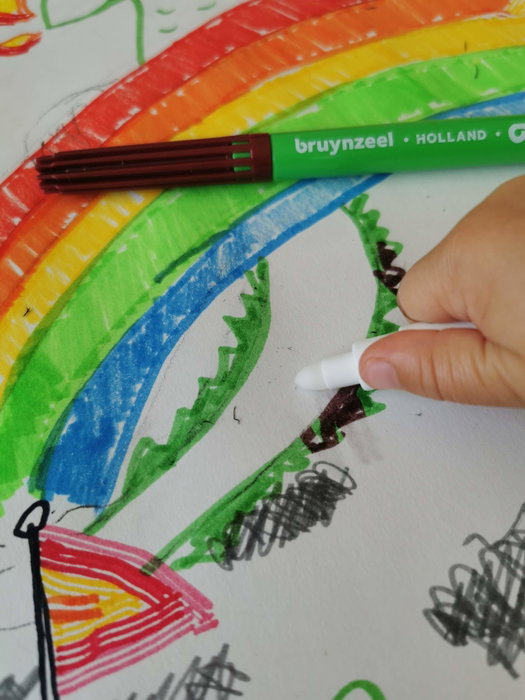 Bruynzeel Étui de 8 feutres magiques Kids Bruynzeel Étui de 8 feutres magiques Kids