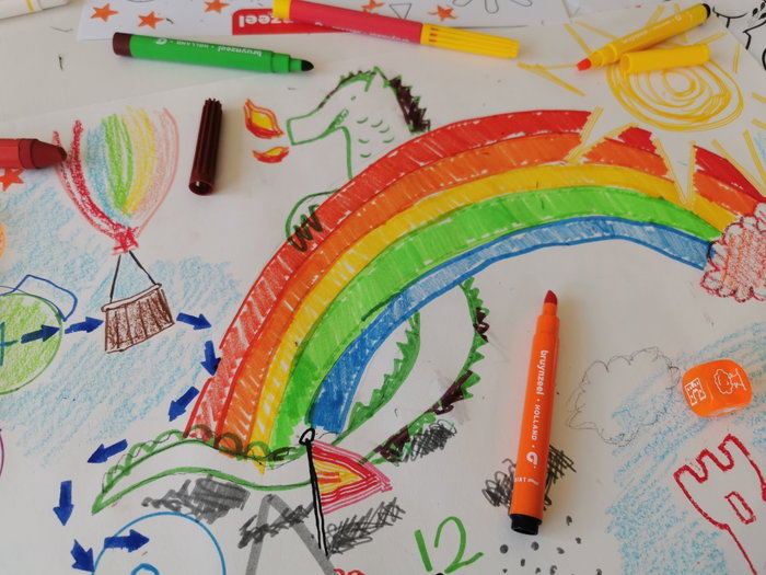 Bruynzeel Étui de 8 feutres magiques Kids Bruynzeel Étui de 8 feutres magiques Kids