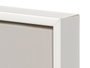 Giftdecor Tableau Toile Abstrait Blanc Ocre 30x40 cm, lot assorti (Set de 4)