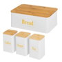 BigBuy Home Pots Blanc Naturel