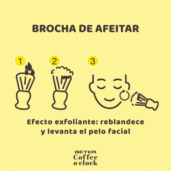 Beter Coffee O'Clock Blaireau de rasage