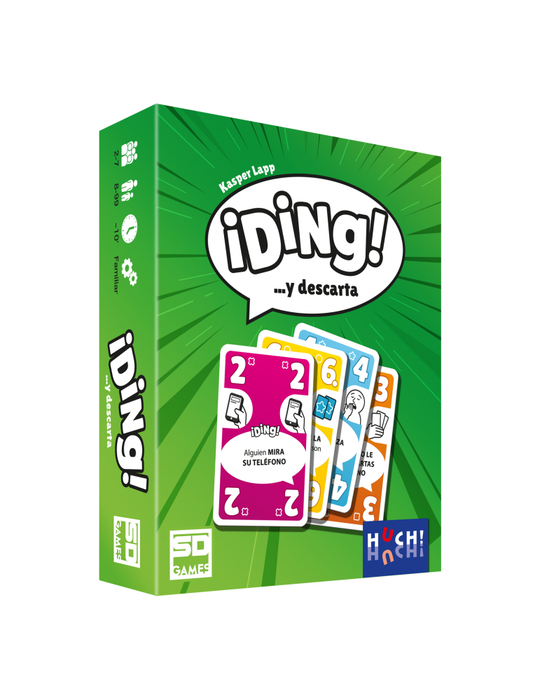 Sd games DING! Jeu de cartes familial et rapide à partir de 8 ans Sd games DING! Jeu de cartes familial et rapide à partir de 8 ans
