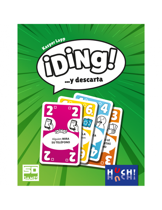Sd games DING! Jeu de cartes familial et rapide à partir de 8 ans Sd games DING! Jeu de cartes familial et rapide à partir de 8 ans
