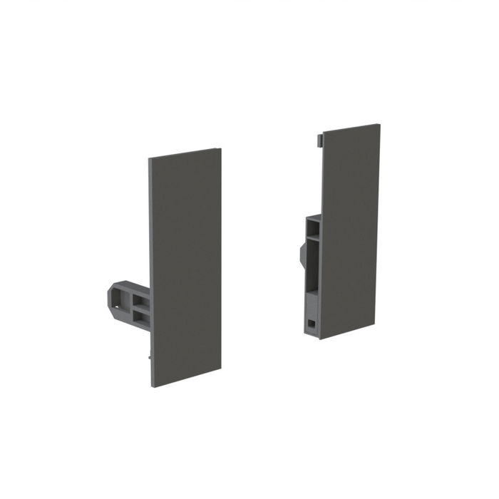 HERRAJES ALK Jeu de Fixation Qube H90 H120 H185 Finition Antracite Hauteur H90 HERRAJES ALK Jeu de Fixation Qube H90 H120 H185 Finition Antracite Hauteur H90