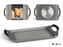 Kinvara Poêle Grise 34x26 cm Planche Aluminium Induction (Set de 6)