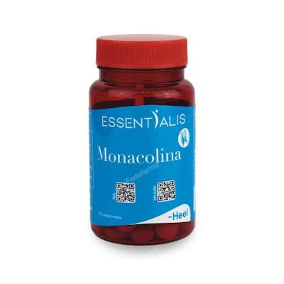 Heel Essentialis Monacolina 90 Comprimés - Complément alimentaire avec monacoline de riz rouge et coenzyme Q10 pour le cholestérol et l'énergie cellulaire Heel Essentialis Monacolina 90 Comprimés - Complément alimentaire avec monacoline de riz rouge et coenzyme Q10 pour le cholestérol et l'énergie cellulaire