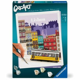 Ravensburger CreArt Peinture par numéros Lisbon, 24x30 cm
