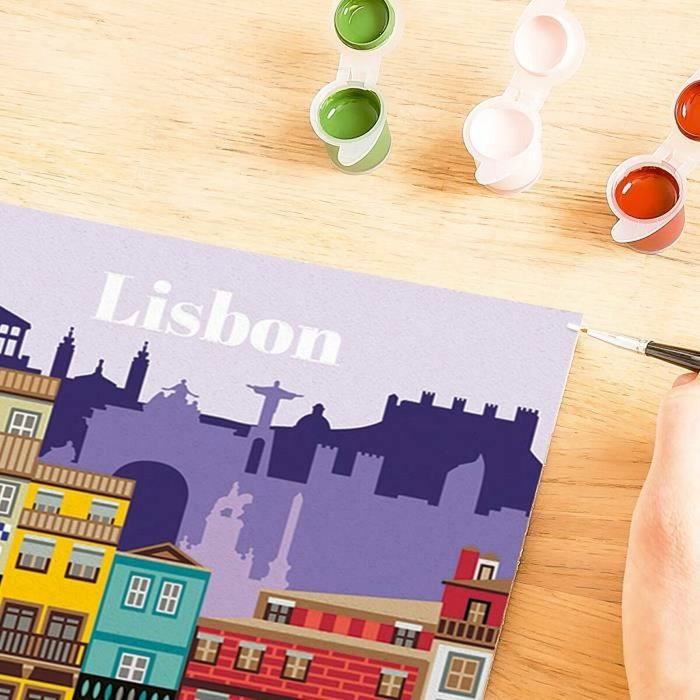 Ravensburger CreArt Peinture par numéros Lisbon, 24x30 cm