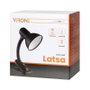ORNO Lampe de bureau Virone flexible avec pince E27