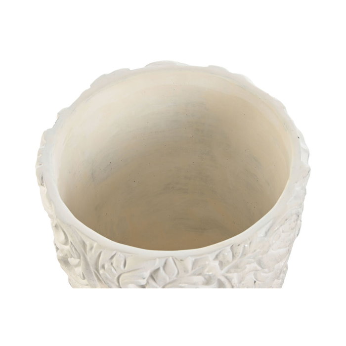 Cache-pot Home ESPRIT Ciment 24 x 24 x 28 cm (2 Pièces)