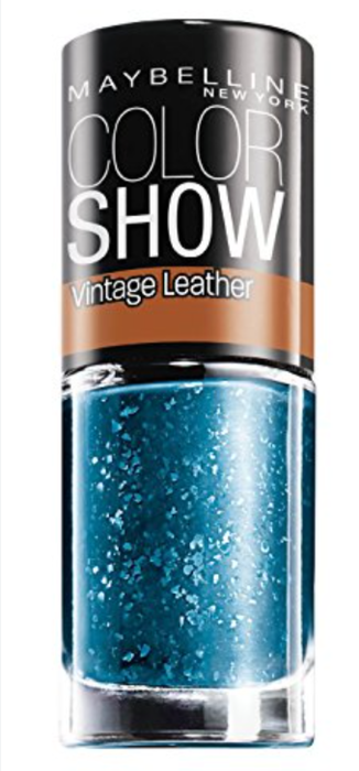 Maybelline Vernis à ongles Color Show Vintage Leather N°207 Tentation Turquoise - 7 ml