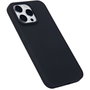 eSTUFF Coque iPhone 15 Pro Max INFINITE RIGA en Silicone Recyclé (93% de Matières Recyclées, Protection Antichoc 1.2 m) - Noir