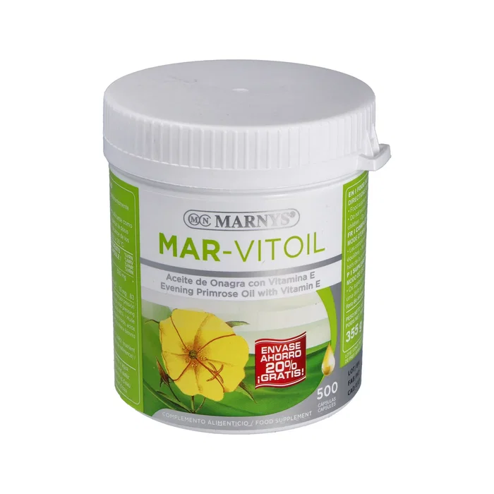 MARNYS Huile d'Onagre (Mar-Vitoil) 500 mg 500 Gélules MARNYS Huile d'Onagre (Mar-Vitoil) 500 mg 500 Gélules