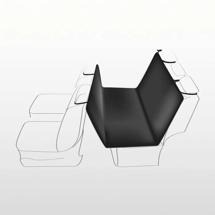 Trixie Couverture voiture - standard - 1,40 x 1,45 m - noir beige