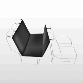 Trixie Couverture voiture - standard - 1,40 x 1,45 m - noir beige