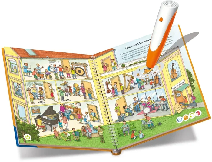Ravensburger tiptoi - Livre interactif pour enfants à la découverte de la musique, jeu éducatif dès 4 ans